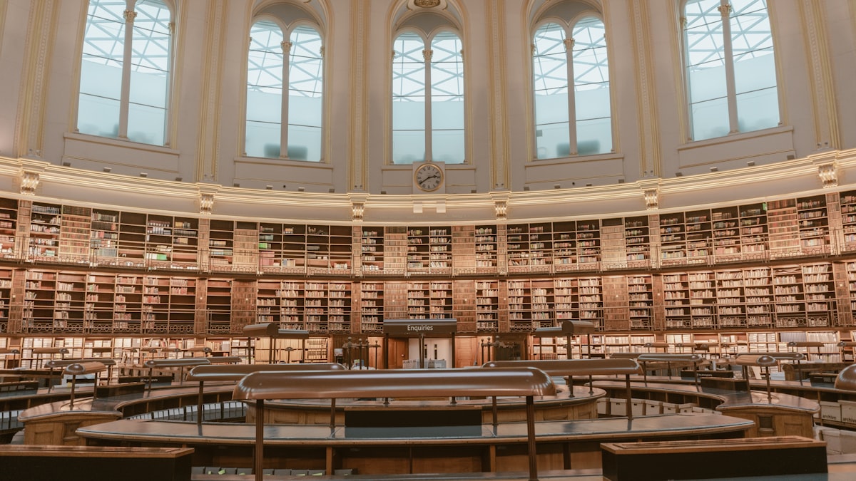 Library reading room — RRB NTPC Undergraduate study and CBT preparation